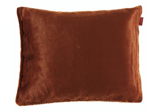 Decorative faux fur pillow MINK