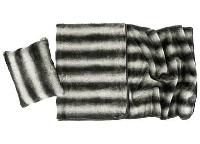 Decorative faux fur set ROYAL CHINCHILLA