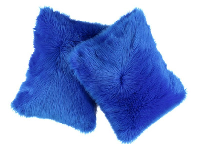 Decorative faux fur pillow SHAGGY