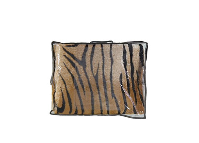 Decorative faux fur bedspread TIGER
